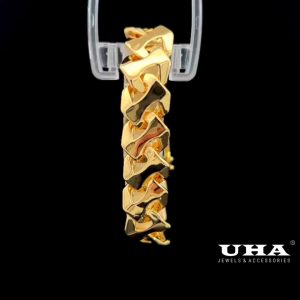 L691 Lắc tay nam kiểu khoen lật sang trọng cao cấp UHA