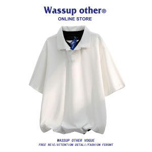 American Style Loose Collar Short Sleeve POLO Shirt For Summer And Couples
