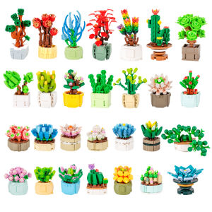 Floral Arrangement Building Blocks Toy Gift