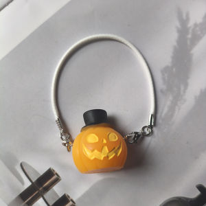 For/Cloth Labubu Halloween Pumpkin Bag Labubu v1v2v3 Doll Halloween Clothes Accessories Vinyl Doll Cute Crossbody Bag
