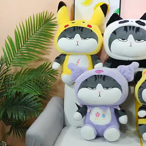 gấᴜ bông Mèo Hoàng Thượng pikachu Kuromi đồ chơi nhồi bông quà tặng sinh nhật cute cho bé ôm ngủ K3T1