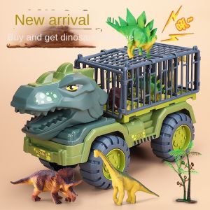 Big Size Tyrex Dinosaur Cage Truck Toy Model Car Toy Thick Material Toys For Boys
