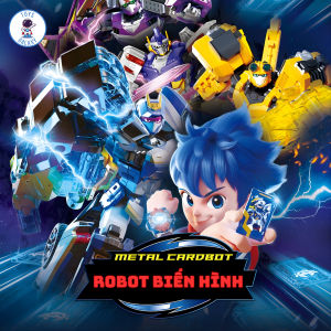 Đồ Chơi Robot Biến Hình Metal Cardbot Cơ Khí - Mô Hình Lắp Ráp Biến Hình Thành Xe Chiến Đấu