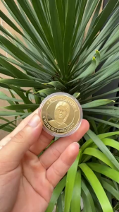 Đồng Xu Võ Thị Sáu Cô Sáu Mạ Vàng Phong Thủy Chiêu Tài Hút Lộc Làm Ăn Buôn Bán