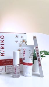 RIRIKO SILK SENSITIVE HAIR REMOVER CREAM & OIL SPRAY ผลิตภัณฑ์กำจัดขน