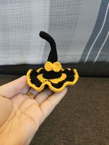 SG Halloween festival party hair clip 3D witch hat万圣节女巫帽