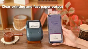NIIMBOT B Series Label Thermal paper White transparent pattern label paper Waterproof oil resistant tear resistant thermal label paper Fast delivery within 24 hours