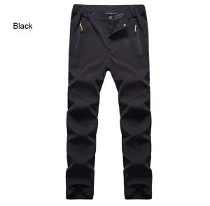 TRVLWEGO Mens Hiking Work Pants Trekking Spring Lightweight Waterproof Quick Dry Outdoor Mountain Pant Fishing Camping