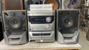 Bán Dàn trung Nghe Nhạc Vip Aiwa  CX _ NS126 bãi nhật điện 110V đẹp  hát tốt  bãi nhật về2026
