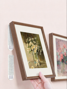 CHUSHE | No Drill Adhesive Wall Hooks For A3 Frame Photo Decoration