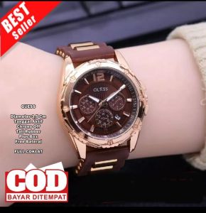 GROSIR / Jam Tangan Wanita Elegan / Jam Tangan rubber Tahan Air warna Modis