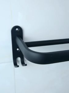 Manuyama Towel Rack No-Punch Hanging Rack Space Aluminum Bathroom Storage Rack