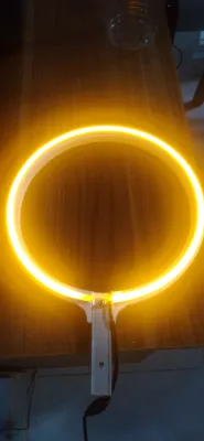 Đèn hào quang Led Neon màu vàng trang trí tượng phật ( có bao gồm nguồn 220v)