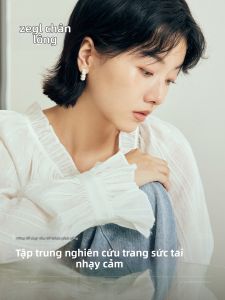 zengliu | Bông Tai Đơn Giản Sang Trọng Bạc Móc Tai