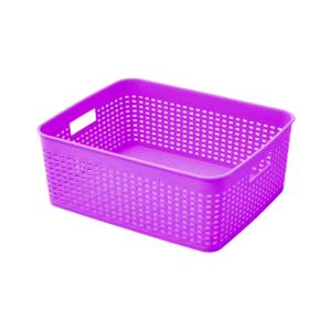 KUKE KERANJANG SERBAGUNA/STORAGE BOX ORGANIZER KERANJANG PENYIMPANAN BIN PANTRY PAKAIAN/TEMPAT BUMBU DAPUR SABUN MAKEUP BUKU ATK/KERANJANG LAUNDRY