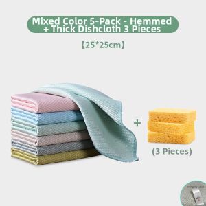 Streak-Free Water Absorbent Cleaning Cloth