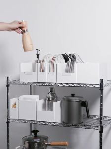 Johor Seller Kitchen Organizer Flavoured tableware Storage Box Pantry Organizer Kitchen Shelf Condiment Box Kitchen Holder