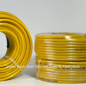 Cuộn 50m dây phun xịt áp lực cao đầu ren loại 3-5 lớp  chất liệu nhựa PVC cao cấp - Dây phun tăng áp tưới cây rửa xe dọn dẹp nhà cửa