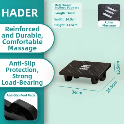 HAOER | Ergonomic Foot Rest Adjustable Under Desk