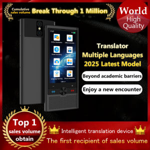 Language Translator Device Portable Translator 148 Languages Real-time Recording Translation 4G WIFI Ai Smart Translate Machine