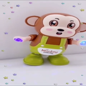 Toy - Cute Monkey Dancing Toy 🌟Light 🌟Music Gift for Children Ages 3+ (ASK105053)