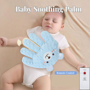 Baby Soothing Palm With Remote Control Startle Prevention Hand Pad Soft Sleeping Pillow Bantal Bayi 哄睡神器