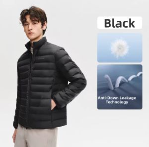 BOSIDENG | High Fill Power Goose Down Mens Puffer Jacket 90% Goose Down Light Thin