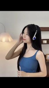Tai Nghe Có Dây Kiểu Retro Dành Cho Máy Tính Để Bàn Và Máy Tính Bảng - Mẫu Cáp Tai Nghe Thiết Kế Mới