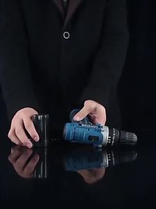 Makita Electric Cordless Hammer Drill Heavy Duty 100% Original 999800W Electric Drill Household Rechargeable Electric Screwdriver Hand Drill Tool Portable Cordless Drill Screwdriver Wood Drilling Mounting Screws Home Drills & Drivers DIY Power Tools