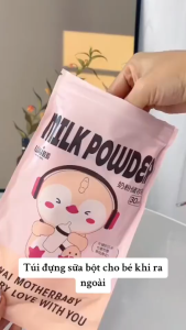 Túi Đựng sữa bột Wai Túi trữ sữa bột  30 túi 1 Hộp giúp cho Mẹ chia sữa cho bé dễ dàng