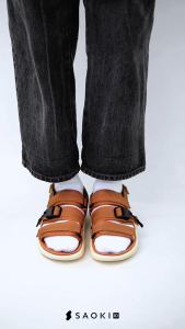 SAOKI - Sendal Slop Wanita Traveling Sendal Slip On Gunung Pria Prima Desert