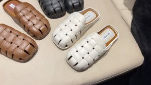 TOP WOMEN PH 2025  Korean Trendy Clog Summer new lazy sandals and slippers fashion outdoor leisure versatile flat slippers women School Season