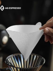 AG ESPRESSO | V60 Filter Paper Drip Coffee Universal Import Wood Pulp Bleached