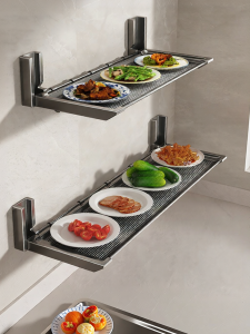 BOENIN | Wall-Mounted Foldable Storage Rack for Kitchen