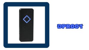 Weatherproof IP65 125KHz RFID ID EM Card Wiegand Reader Door Access Control LED Indicator DPR001