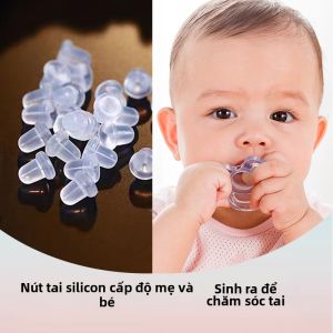 DAISY DREAM | Nút Tai Silicone Trong Suốt cho Xỏ Tai