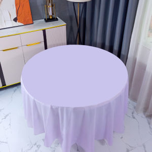 Red Disposable Tablecloth round Housewarming Banquet Thickened Table Cloth For Home Wedding Banquet Festive round Table Cloth
