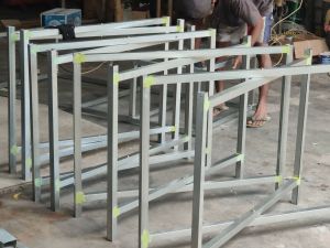 Rangka kaki 120*80*75 Meja Lipat Cross legs