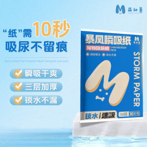 Instant Absorption Dog Urinal Paper Double Layer Moisture Absorbent Disposable Leak Proof Pet Toilet Training Pads Dog Diapers