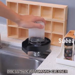 Bộ rửa ly cốc tự động gắn chậu rửa bát Áp Suất Mạnh vòi phun nước tự động cho gia đình quán coffee quán nước
