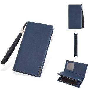Baellerry | Baellerry Mens Long Zipper Wallet Multi-Functional Coin Purse with Card Holder Business Wallet - Multi-Card Slot Design