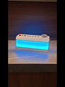 Hense | White Noise LED Display Multi-function Alarm Clock