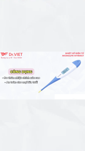 Nhiệt kế điện tử dạng bút MT 1931GT - Đo nhiệt độ nhanh chính xác chỉ sau 60 giây