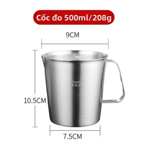 Olodo | Cốc Đo Inox Đa Dung Tích Dành Cho Bếp