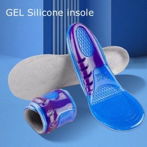 GEL Silicone Insoles for Shoes Orthotic Arch Support Insole Soft Shoe Inserts Sport Anti-slip Template for Man Women Shoe Sole