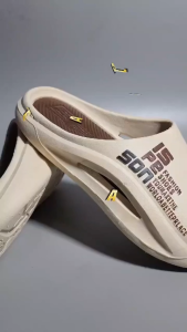 Dejavu Neivus 229 3635 F818 D58 Sendal Selop Cowok Sandal Slop Pria Kekinian Eva Rubber Ringan Keren 38-45