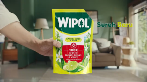 Wipol Pembersih Lantai Cair Sereh & Jeruk 200 ml