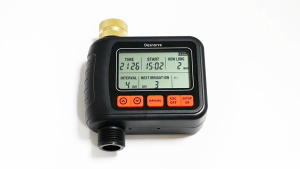 Irrigation Timer with Large LCD Display – Programmable Watering System for Lawns & Gardens Garden Hose Timer