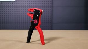 HONI Automatic Wire Stripper and Cutter Adjustable 10-24 AWG Automatic Multi-Functional Pliers for Electrical Cable Flat Wire Stripping