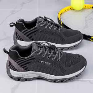 Extra Wide Extra Fat Mens Shoes for Swollen Feet Big Toe Outward Flip Dad Shoes Casual Breathable Low Top Flat Heel